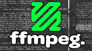 Simple video recording and editing with ffmpeg on Linux