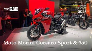 Moto Morini Corsaro 750 & Corsaro Sport | LIVE da EICMA 2023