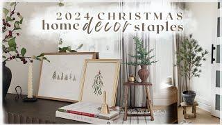 CHRISTMAS DECOR MUST-HAVES 2024 / christmas decor haul + holiday decorating ideas