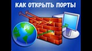 Как открыть порты.