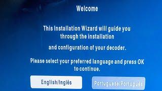 How to run DSTV INSTALLATION WIZARD for HD decoders