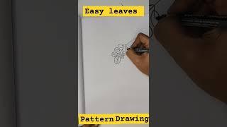 Easy leave drawing #4types of leaf#Leaf drawing #trending #ytshortsindia #suryoditapati