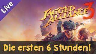 Let's Play Jagged Alliance 3 (Beta / Preview)  Die ersten 6 Stunden  Livestream-Aufzeichnung