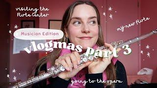 My new flute!  | katieflute vlogmas 2024 part 3