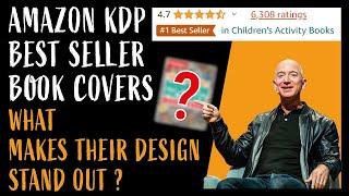 Amazon KDP Professional Book Cover Design : What Makes Their Design Stand Out ?