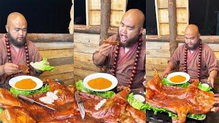 mukbang | Beggar Chicken | Roast Suckling Pig | Roast Whole Lamb | village cooking | chinese food