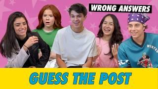 Guess The Post - Wrong Answers