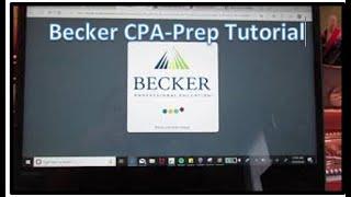 Becker CPA-Prep Course Review/Tutorial