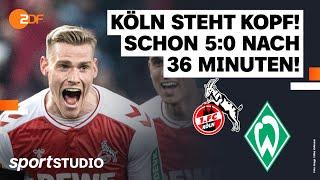 1. FC Köln – Werder Bremen Highlights | Bundesliga, 16. Spieltag 2022/23 | sportstudio