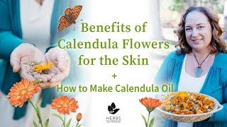 Benefits of Calendula Flowers for the Skin + How to Make Calendula Oil