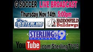 Live Stream: Girls Soccer South Jersey Group 2 Championship  Sterling @ Haddonfield - Nov 2024