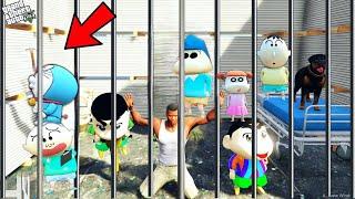 Shinchan and Shinchan Friends Planning To Escape Prison in GTA 5