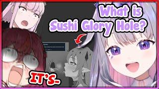 [ENG SUB/Hololive] IRyS starts breaking cold sweat when Biboo asks her about the Sushi Glory Hole