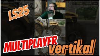 LS25 MULTIPLAYER Live - kühe versorgen und mission  -  - soo-tv