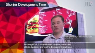 LG Commercial Display - Benefits of webOS  - Digital Signage