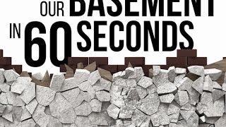 Finishing our Basement in 60 Seconds