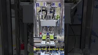Automatic Bottle Salt Packing Machine Line,Mutil-head Weighing Filling Machine,Servo Capping Machine