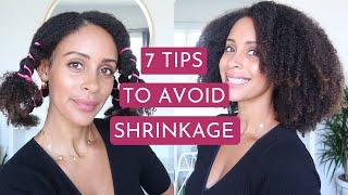 7 Tips For Reducing Shrinkage On Your Natural Hair | SWIRLY CURLY