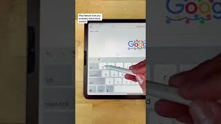 iPad feature that you probably didnt know existed  #shorts #youtubeshorts