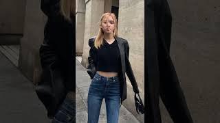 가죽자켓 코디 | 언니들 멋져