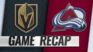 Varlamov's 40-save shutout leads Avs past Vegas