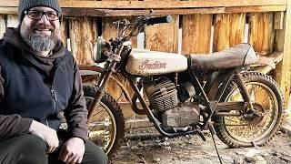 Rusty Old Barn Find Indian Motorcycle, Will It Run?