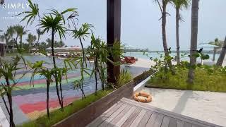 SO/ Maldives Resort Lazulli Main Pool Area Tour