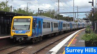 Trains at Surrey Hills - Metro Trains Melbourne