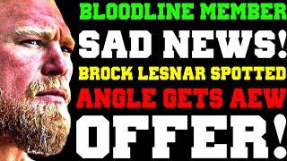 WWE News! Bad News For Cody Rhodes! Brock Lesnar Spotted! Disappointing Update On Bloodline Member!