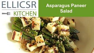 Asparagus and Paneer Salad