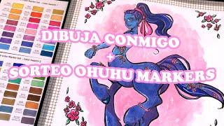 Dibuja conmigo // Sorteo ft. Ohuhu markers