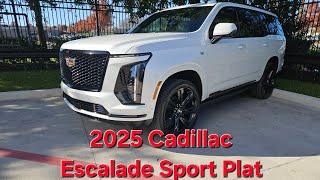 2025 Cadillac Escalade Sport Platinum - White with Onyx