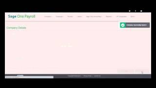 How to add a company in Sage One Payroll