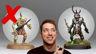 Don't Paint like Games Workshop - How to paint Nurgle Demons Start collecting