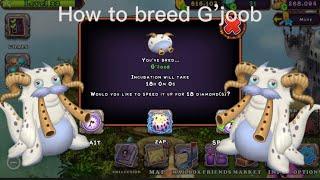 How to breed G’joob in My Singing Monsters not 100%