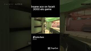 watch me get an insane ace on faceit 3000 avg elo game  #csgo #1v5ace #standoff2 #counterstrikefacts