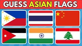 Guess The Asian Flag in 5 Seconds! ️