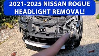 How To Remove 2021-2025 Nissan Rogue Headlight