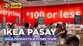 IKEA Philippines Tour 2023  | SALE PRODUCTS, Food & Restaurant | Pasay City Philippines【4K】