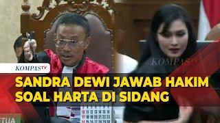 [FULL] Jawab Sandra Dewi ke Hakim soal Kepemilikan Harta di Sidang Harvey Moeis