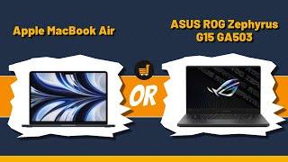 Apple MacBook Air vs ASUS ROG Zephyrus G15 GA503- Compare Rekomenia