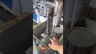 SLV20 Can Sealer , Semi Automatic Can Sealing Machine for Tin Can, Manual Can Sealer Machine Factory