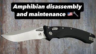 How to disassemble and maintain your Microtech amphibian 