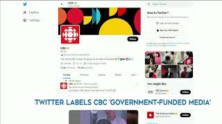 Twitter labels CBC account 'government-funded' following Poilievre's complaint