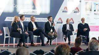 Expert*innenrunde der Immobilien und Projektentwickler - Construction Summit 2023