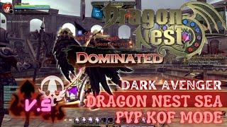 Dark Avenger PVP KOF Mode v.s Moonlord & DA ~ Dragon Nest SEA