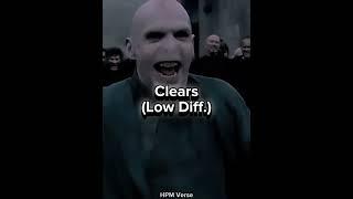 Lord Voldemort Vs. Tier System | #shorts #shortvideos