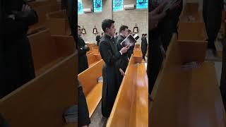 Hymn before morning prayer in the Seminary