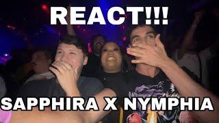 SAPPHIRA X NYMPHIA - LIPSYNC REACT (feat Dacota , Naza , Pedrosa e Babu)