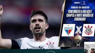 Corinthians x Fortaleza: prováveis escalações do jogo da Sul-Americana